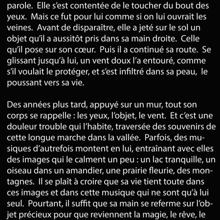 Francisco le texte