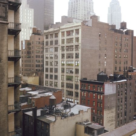 New York from the window hotel