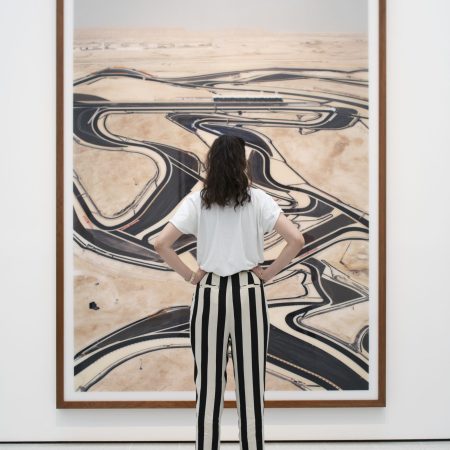 Pantalon rayé